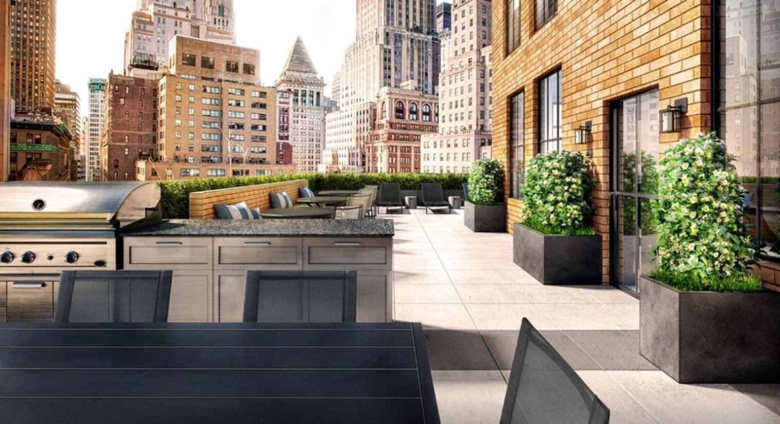 Fidi 1br W Golf Simulator Nr Freedom Tower Nyc-1343 Apartment